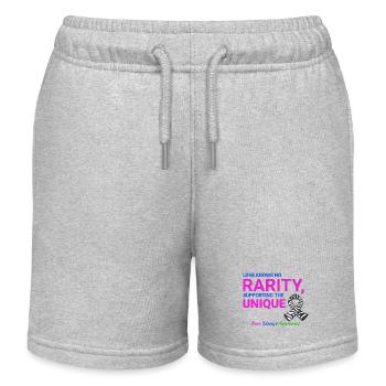 La sensibilisation aux maladies rares au service de l’unique - Short de jogging enfant bio Stanley/Stella - gris chiné - Devant