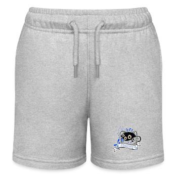 Go fishing day - Kinder Organic Joggingshorts Mini Bolter von Stanley/Stella - Grau meliert - Vorne