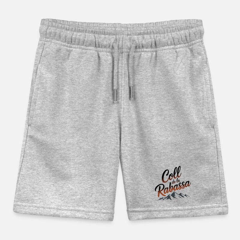 Coll de la Rabassa Climb Script Art Short de jogging enfant bio Stanley/Stella