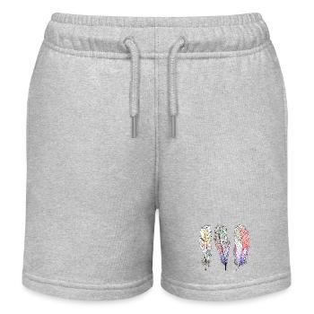 Pen - Kids Organic Sweat Shorts by Stanley/Stella - heather grey - Front