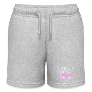 Blazing Coaches T-Shirt - Short de jogging enfant bio Stanley/Stella - gris chiné - Devant