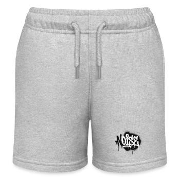 Spray bruyant pour graffiti - Short de jogging enfant bio Stanley/Stella - gris chiné - Devant