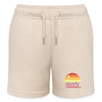Caorle, Urlaub - Kinder Organic Joggingshorts Mini Bolter von Stanley/Stella - Natur - Vorne