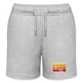 1996 Légende Original Tee - Short de jogging enfant bio Stanley/Stella - gris chiné - Devant