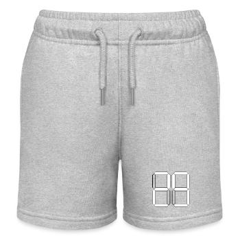 NUMBER 29 Twenty-Nine Gift Digital - Kids Organic Sweat Shorts by Stanley/Stella - heather grey - Front
