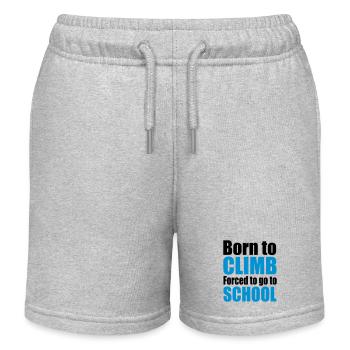 klettern - Kinder Organic Joggingshorts Mini Bolter von Stanley/Stella - Grau meliert - Vorne