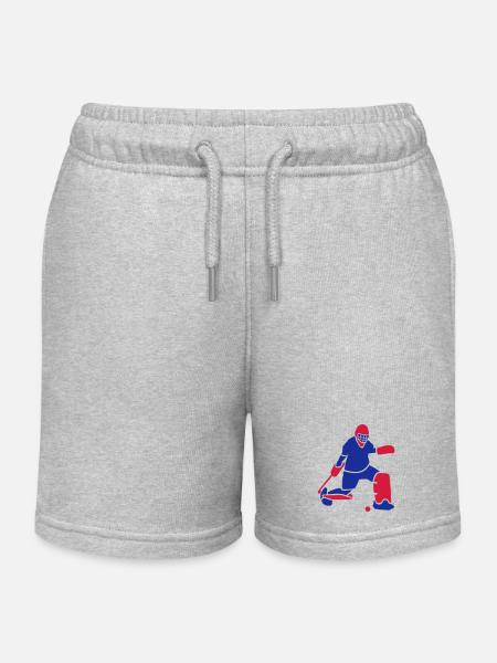 gardien de hockey sur gazon - Short de jogging enfant bio Stanley/Stella - gris chiné
