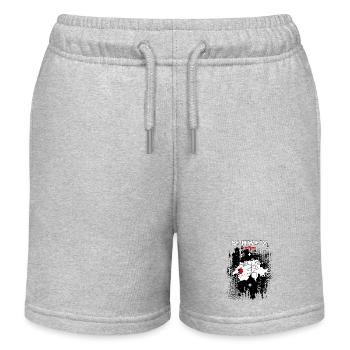 Freiburg - Kinder Organic Joggingshorts Mini Bolter von Stanley/Stella - Grau meliert - Vorne