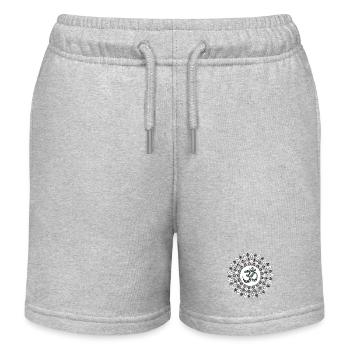 Yoga - Kinder Organic Joggingshorts Mini Bolter von Stanley/Stella - Grau meliert - Vorne
