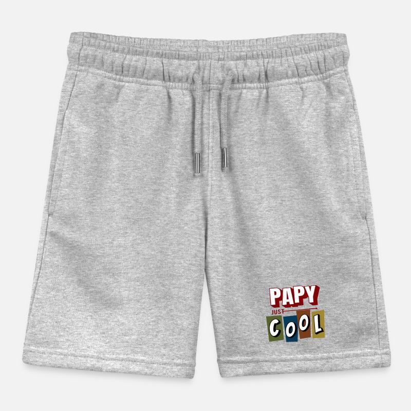 Papy cool Short de jogging enfant bio Stanley/Stella