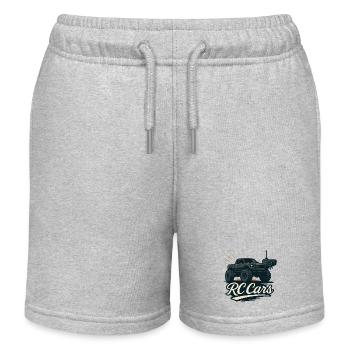 RC Cars Monstertruck Logo - Kinder Organic Joggingshorts Mini Bolter von Stanley/Stella - Grau meliert - Vorne