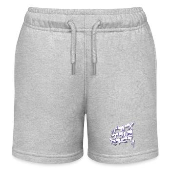 Taxer les riches - Short de jogging enfant bio Stanley/Stella - gris chiné - Devant