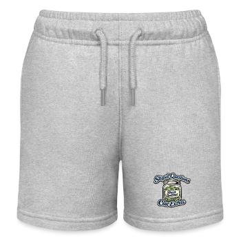 Stupid questions, extra costs - Kids Organic Sweat Shorts by Stanley/Stella - heather grey - Front