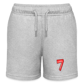 7 - Kids Organic Sweat Shorts by Stanley/Stella - heather grey - Front