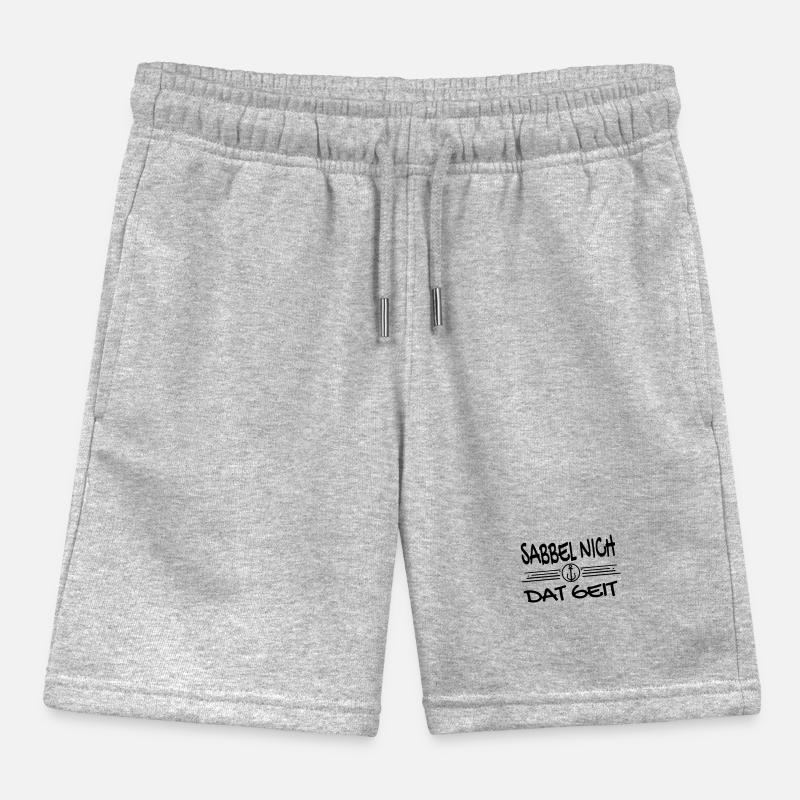 Sabbel Nich Dat Geit - Plattdeutsch Nordsee Kinder Organic Joggingshorts Mini Bolter von Stanley/Stella
