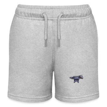 Mittelalter Waffenschmied - Blacksmith - Kinder Organic Joggingshorts Mini Bolter von Stanley/Stella - Grau meliert - Vorne