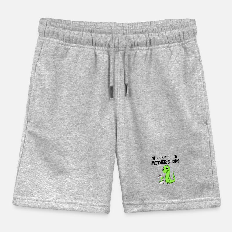 Muttertag Geschenk - Unser erster Muttertag Kinder Organic Joggingshorts Mini Bolter von Stanley/Stella