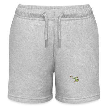 Rainette aux yeux rouges - Short de jogging enfant bio Stanley/Stella - gris chiné - Devant