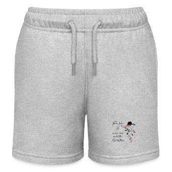 Ich bin 11 - Jungen Karate - Kinder Organic Joggingshorts Mini Bolter von Stanley/Stella - Grau meliert - Vorne