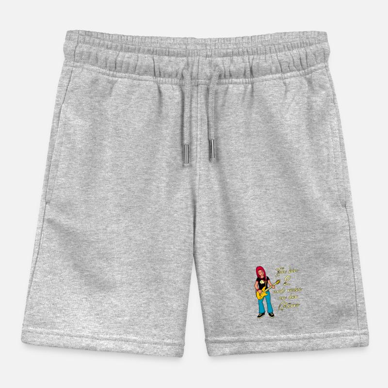 Ich bin 2 - Mädchen Gitarrist Kinder Organic Joggingshorts Mini Bolter von Stanley/Stella
