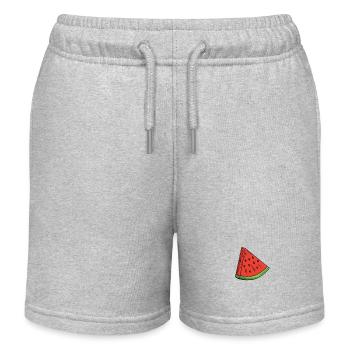 Melon Melon Disque - Short de jogging enfant bio Stanley/Stella - gris chiné - Devant