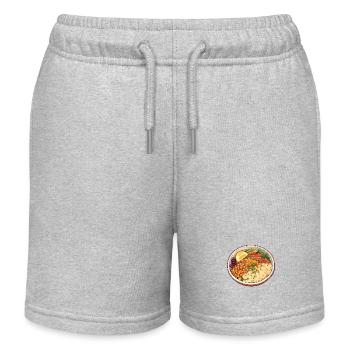 Bol de couscous Aliments sains - Short de jogging enfant bio Stanley/Stella - gris chiné - Devant