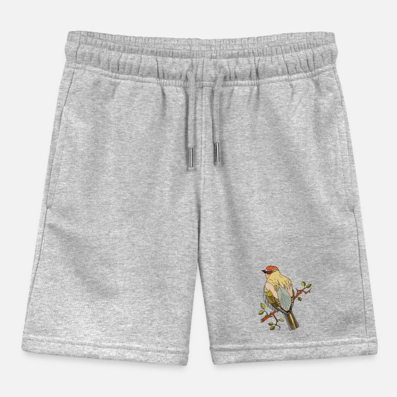 Bunter Vogel Kinder Organic Joggingshorts Mini Bolter von Stanley/Stella