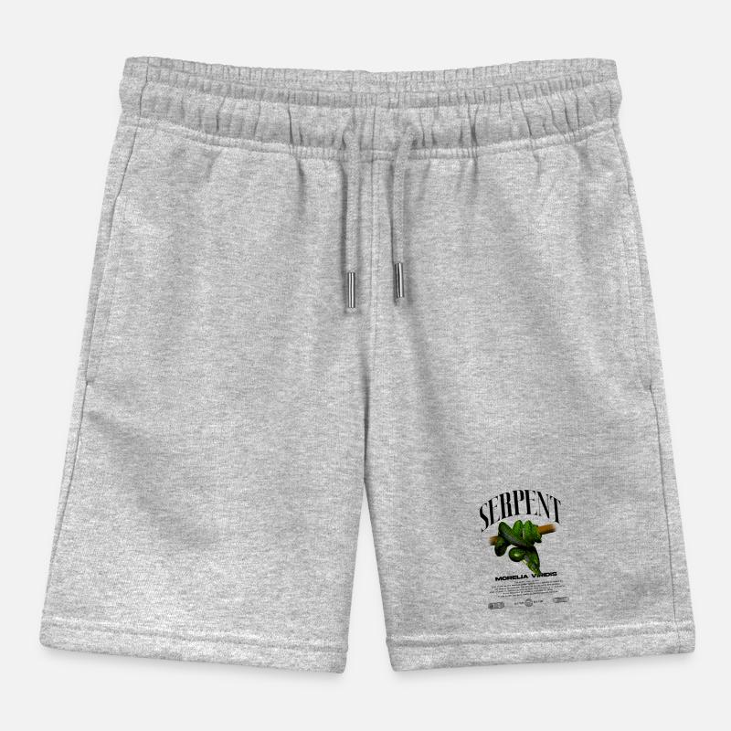 Green Tree Python Modern Reptile Keeper Streetwear Short de jogging enfant bio Stanley/Stella
