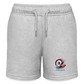 Sports nautiques Jet Ski Spirit - Short de jogging enfant bio Stanley/Stella - gris chiné - Devant