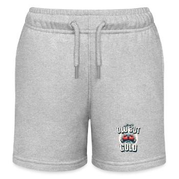 Old but always Gold Boxing - Kinder Organic Joggingshorts Mini Bolter von Stanley/Stella - Grau meliert - Vorne