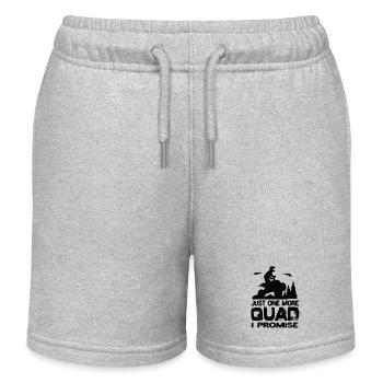 Just One More Quad I Promise Quad AtV Quads - Kinder Organic Joggingshorts Mini Bolter von Stanley/Stella - Grau meliert - Vorne