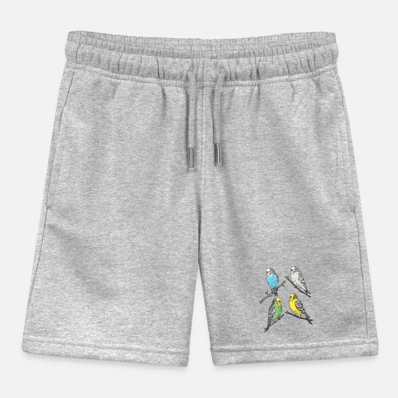 4 Perruches Short de jogging enfant bio Stanley/Stella