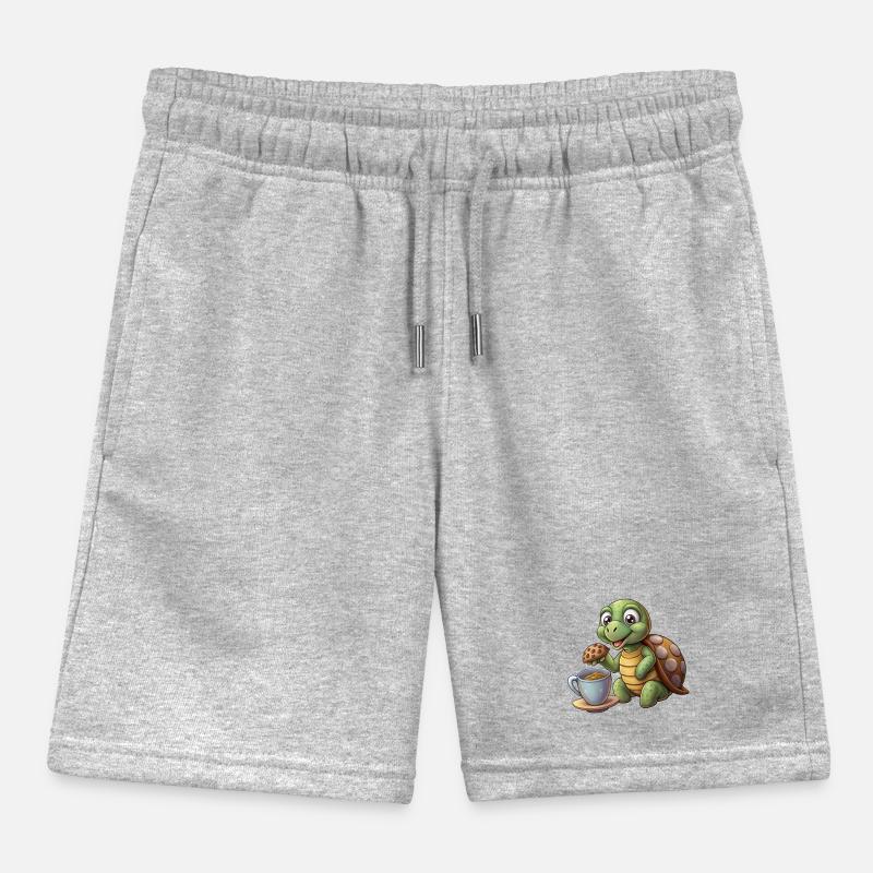 BISCUITS, L’HEURE DU CAFÉ Short de jogging enfant bio Stanley/Stella