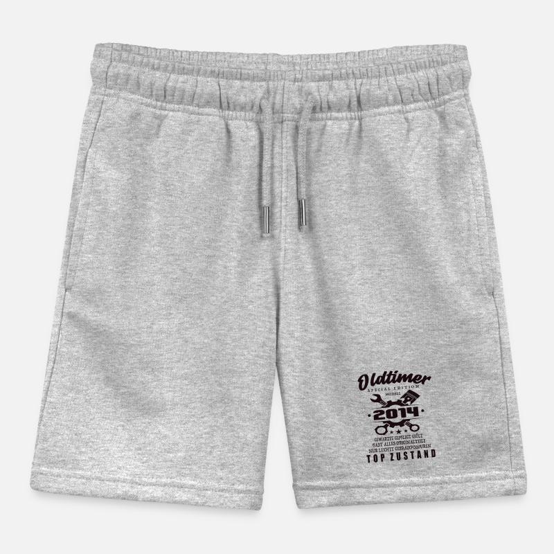 Oldtimer Special Edition Model 2014 Birthday Kids Organic Sweat Shorts by Stanley/Stella