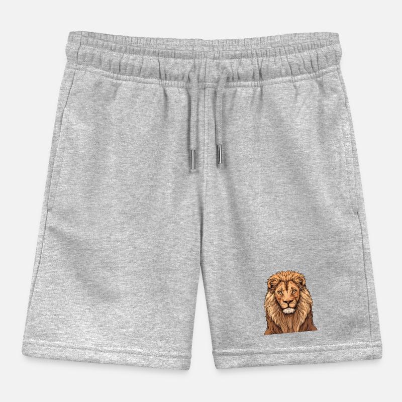 Löwe Kinder Organic Joggingshorts Mini Bolter von Stanley/Stella