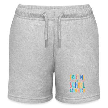 Conseiller scolaire Croyez-moi, je suis un - Short de jogging enfant bio Stanley/Stella - gris chiné - Devant