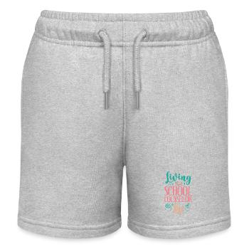 Conseiller scolaire Vivre cela - Short de jogging enfant bio Stanley/Stella - gris chiné - Devant
