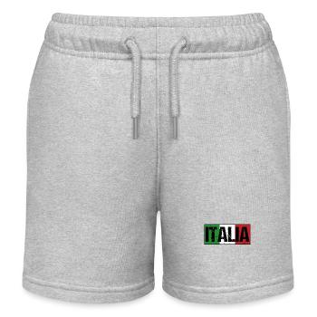 Italien Italiener Vaffanculo - Kinder Organic Joggingshorts Mini Bolter von Stanley/Stella - Grau meliert - Vorne
