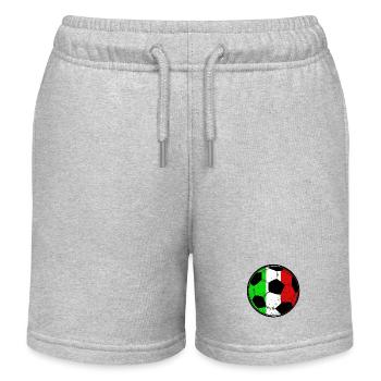 Italien Italiener Vaffanculo - Kinder Organic Joggingshorts Mini Bolter von Stanley/Stella - Grau meliert - Vorne