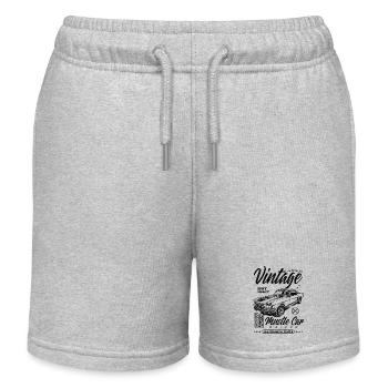 Ich bin nicht alt Ich bin Oldtimer Oldtimer Jahrgang 1987 - Kinder Organic Joggingshorts Mini Bolter von Stanley/Stella - Grau meliert - Vorne