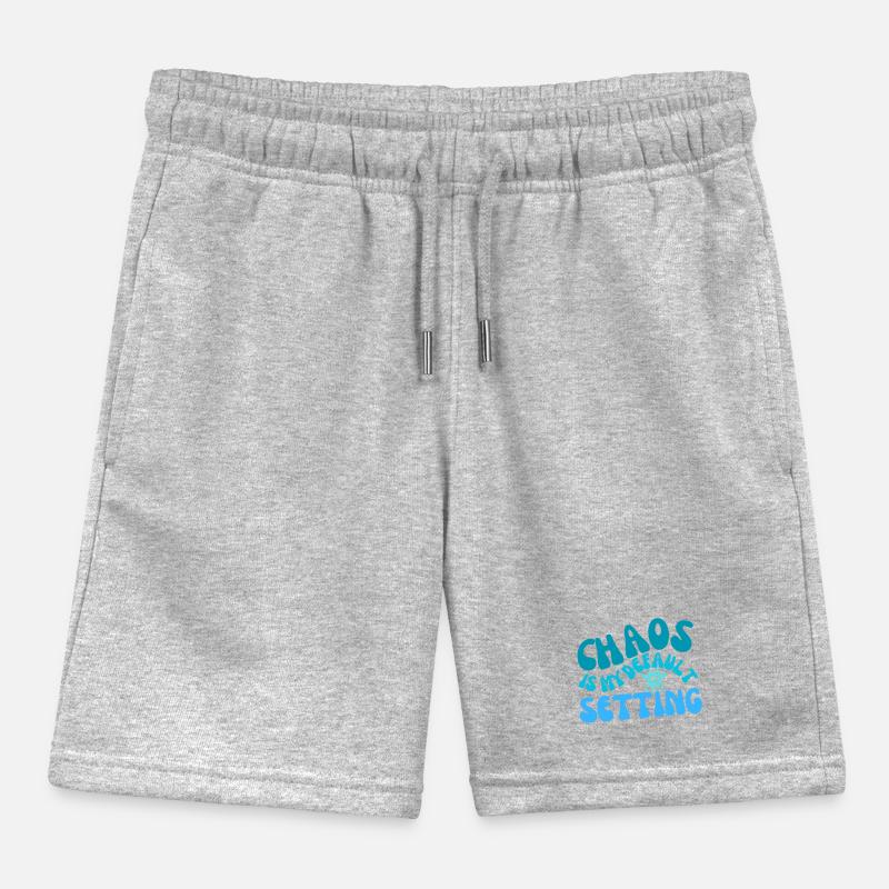 chaos is my default setting Kinder Organic Joggingshorts Mini Bolter von Stanley/Stella