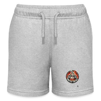 Épreuve de motocross en enfer - Short de jogging enfant bio Stanley/Stella - gris chiné - Devant