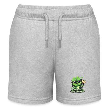 THE YEAR OF LUCKY - Kids Organic Sweat Shorts by Stanley/Stella - heather grey - Front