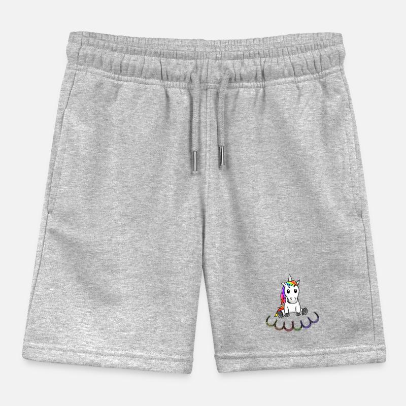 Einhorn Einhörner Kinder Kind Kinder Organic Joggingshorts Mini Bolter von Stanley/Stella