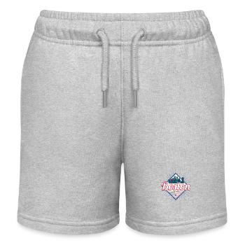 Boston Massachusetts Vereinigte Staaten USA - Kinder Organic Joggingshorts Mini Bolter von Stanley/Stella - Grau meliert - Vorne