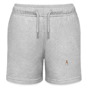 Otter Pocket - Kinder Organic Joggingshorts Mini Bolter von Stanley/Stella - Grau meliert - Vorne