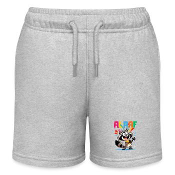 Carnaval raton laveur Cologne Alaaf Costume Cologne Drôle - Short de jogging enfant bio Stanley/Stella - gris chiné - Devant