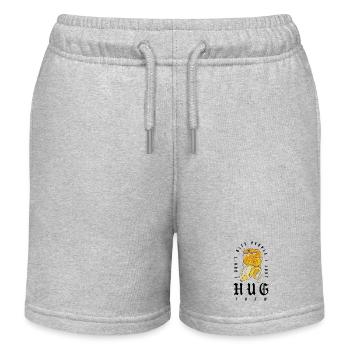 Ball Python Schlange Besitzer Banane Royal Python - Kinder Organic Joggingshorts Mini Bolter von Stanley/Stella - Grau meliert - Vorne