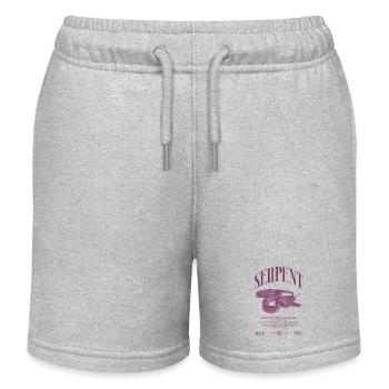 Gardien de reptiles python réticulé Streetwear - Short de jogging enfant bio Stanley/Stella - gris chiné - Devant