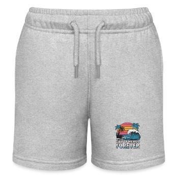 Golf von Mexiko Ozeanisches Becken Touristenattraktion Reisen - Kinder Organic Joggingshorts Mini Bolter von Stanley/Stella - Grau meliert - Vorne